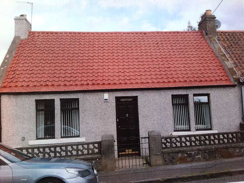 Semi-detached Roof Protective Coating in Lanark
