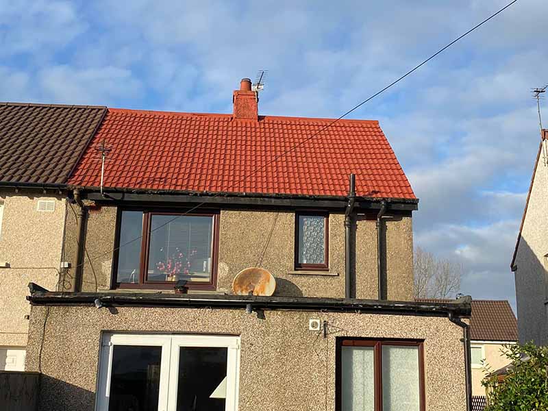 After Photo: Roof Protective Coating in Lenzie