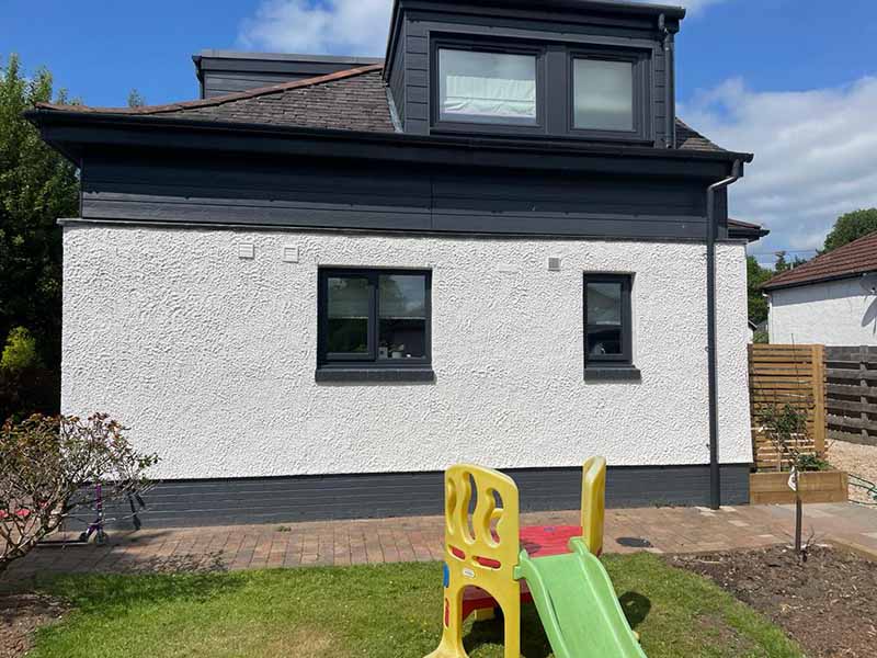 Exterior Thermal House Wall Coating System in Bearsden
