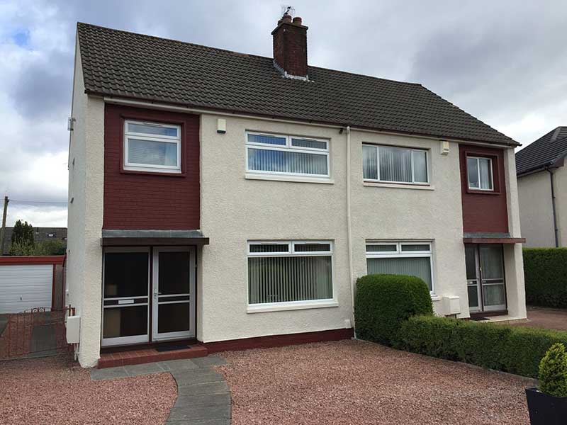 Exterior Thermal House Wall Coating System in Paisley