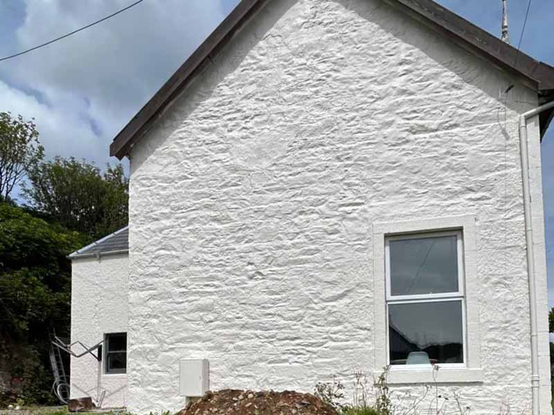 After Photo: Exterior Thermal House Wall Coating System in Tarbert