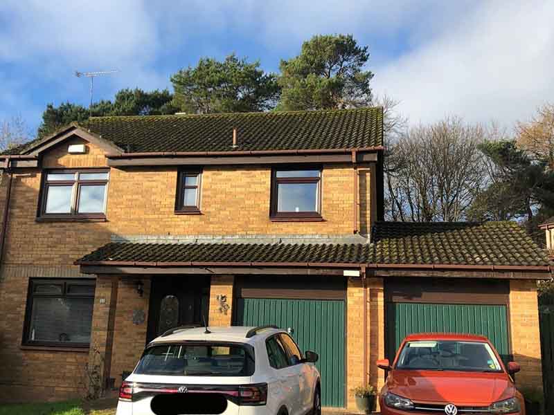 Before Photo: Protective Roof Coating after Roof Inspection in East Kilbride